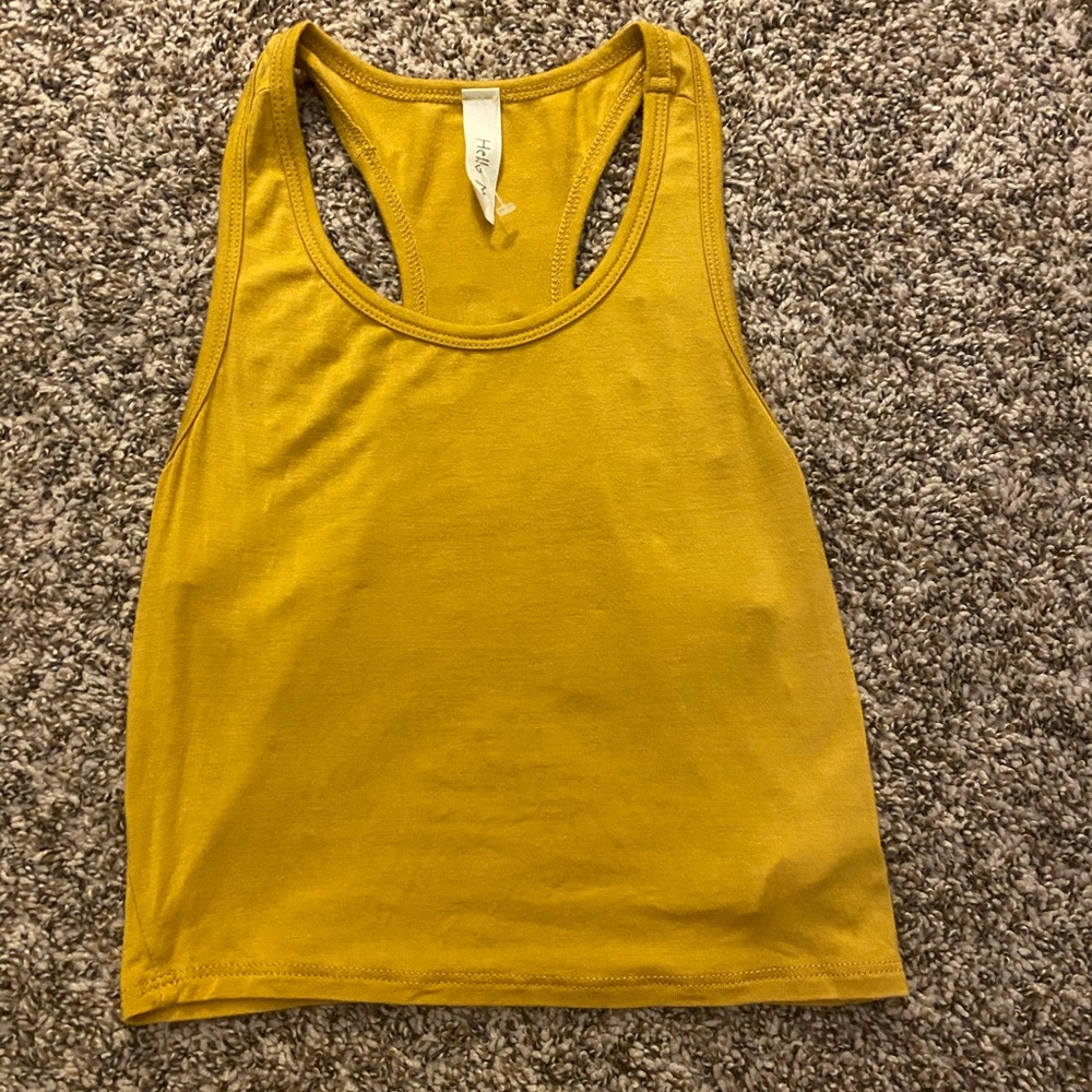 Cropped tank top